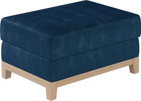 Pufas Selene Kronos 09, mėlynas, 70 cm x 100 cm x 41 cm