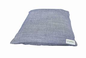 Grikių lukštų pagalvė Grikė, mėlyna, 35 cm x 35 cm