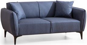 Sofa Hanah Home Belissimo, mėlyna, 180 x 95 cm x 67 cm