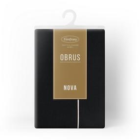 Staltiesė stačiakampė Eurofirany Nova, juoda, 280 cm x 145 cm