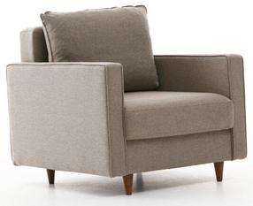 Kėdė Hanah Home Eva 825BLC2771, kreminė, 90 cm x 85 cm x 82 cm