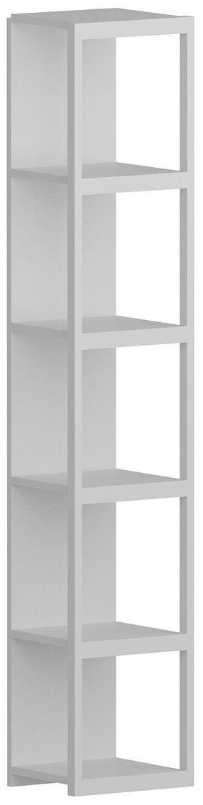 Pastatoma lentyna Kalune Design Texas 875ZNA3607, balta, 29.5 cm x 33.7 cm x 180 cm