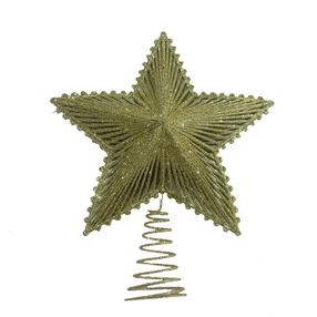 Eglės viršūnė Christmas Touch SYTYA-1421109, aukso, 23.5 cm, plastikas