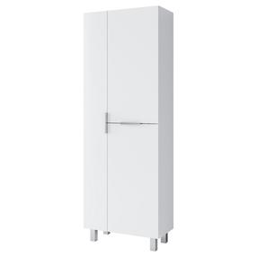 Laisvai pastatoma vonios spinta Domoletti SU60DL-3, balta, 32 cm x 60 cm x 172 cm