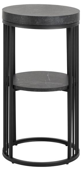 Staliukas Strington, juodas, 35 cm x 35 cm x 65 cm