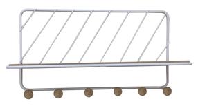 Lentyna Domoletti, balta/medžio, 30 cm x 12 cm x 30 cm