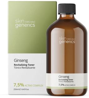Veido tonikas Skin Generics Ginseng Revitalizing Tonic 7.5%, 250 ml