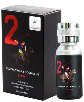 Tualetinis vanduo Beverly Hills Polo Club Sport 2, 100 ml