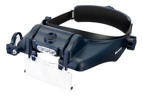 Didinamieji akiniai Discovery Crafts DHR 10 Head Rechargeable Magnifier, mėlyna