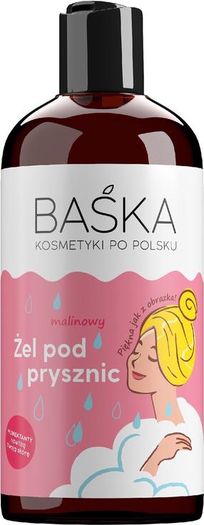 Kūno prausimosi želė Solverx Raspberry, 500 ml