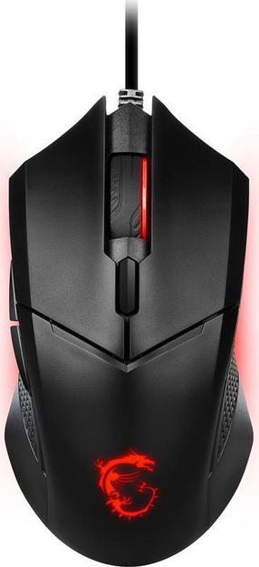 Žaidimų pelė MSI Clutch GM08, juoda