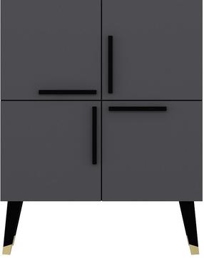 Spintelė Kalune Design Makro 475OLV1713, antracito, 35 cm x 70 cm x 90 cm