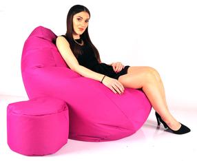 Sėdmaišių rinkinys Mega Comfort XXL Kodura 834, purpurinė (magenta)
