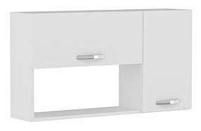 Sieninė lentyna Kalune Design Akasya 550ARN1203, balta, 90 cm x 24.8 cm x 52 cm