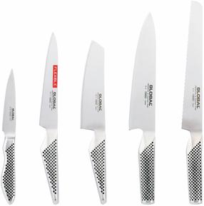 Virtuvinių peilių komplektas Global, 5 vnt.