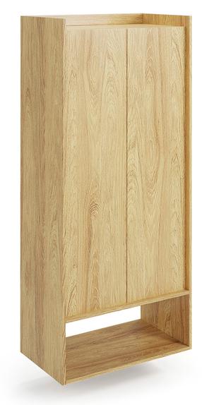 Spinta Mobius Regal 2D, ąžuolo, 78 cm x 41 cm x 179 cm