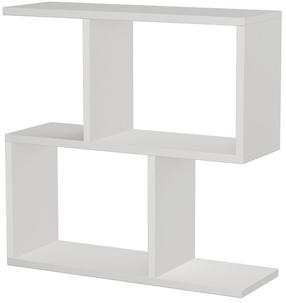 Žurnalinis staliukas Kalune Design Mania, baltas, 20 cm x 60 cm x 60 cm