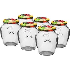 Stiklainis Biowin 132581, 0.58 l, skaidri, 6 vnt.