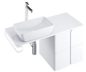 Plokštė kriauklės spintelėms Ravak Balance 1200, balta, 46.5 cm x 120 cm x 1.6 cm