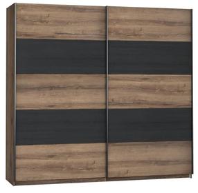 Spinta Forte Chilly HILS925E1-N09, ruda/juoda, 61.2 cm x 220.1 cm x 209.7 cm