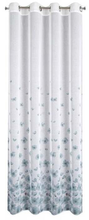 Naktinė užuolaida Andrea, baltos, 140 cm x 250 cm