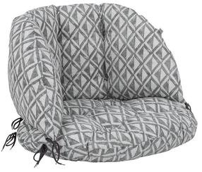 Lauko baldų pagalvė Patio H039-06PB, pilka, 110 x 98 cm