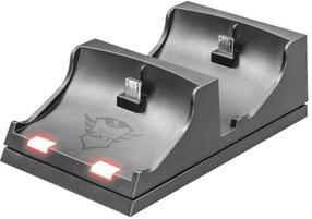 Jungčių stotelė Trust Duo Charching GXT 235, juoda