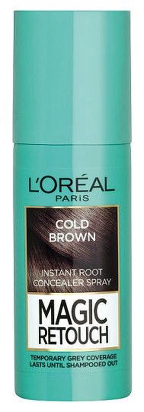 Tonuojantis purškiklis L’Oréal Paris Magic Retouch, cold brown