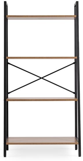 Lentyna Gia, ruda/juoda, 34 cm x 64 cm x 131 cm