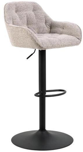 Baro kėdė Brooke Monza 60 84883, matinė, šviesiai ruda, 37.5 cm x 37.5 cm x 63 - 84 cm