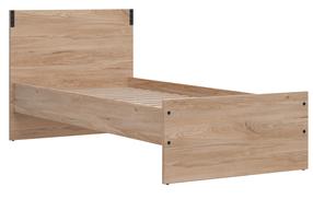 Lova viengulė Lara 90, 90 x 200 cm, ąžuolo, be čiužinio