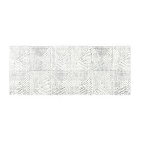 Kilimas vidaus Domoletti ILLUSION FR-23-808031, pilkas, 200 cm x 80 cm