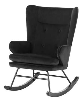 Supamasis krėslas Kayoom Melorie 125, juodas, 65 cm x 86 cm x 95 cm