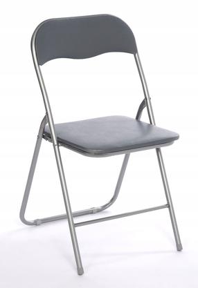 Sulankstoma kėdė OTE Basic 2 OTE-KRZ-BASIC 2-SZARE, pilka, 44 cm x 46 cm x 78 cm