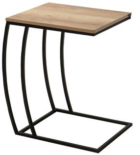 Žurnalinis staliukas Kalune Design SHP-908-TT-1, rudas/juodas, 35 cm x 50 cm x 62 cm