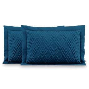 Dekoratyvinės pagalvėlės užvalkalas Restilo Ophelia, tamsiai mėlyna, 70 cm x 50 cm
