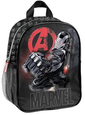 Vaikiška kuprinė Paso Marvel 11P-035054, juoda, 22 cm x 10 cm x 28 cm