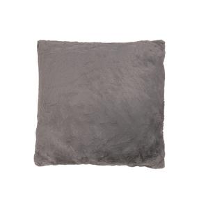Dekoratyvinė pagalvėlė Domoletti KSKHLG-029, tamsiai pilka, 450 mm x 450 mm