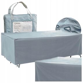 Lauko baldų uždangalas Esti&Esta E&EPD280, pilka, 280 x 180 cm