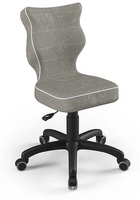 Vaikiška darbo kėdė Petit VS03, 33.5 x 30 x 77.5 cm, juoda/smėlio