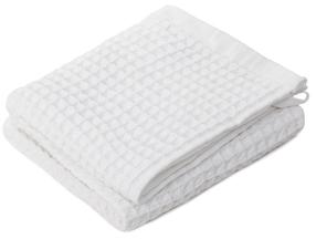 Vonios rankšluostis Homla Vaffel 860633, baltas, 130 cm x 70 cm