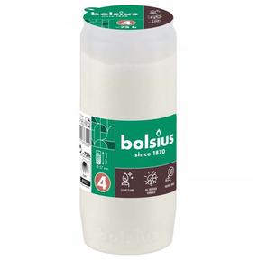 Žvakė, žvakės įdėklas Bolsius, 75 h, 283 g, Balta