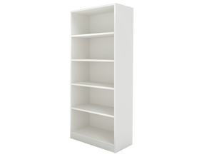 Lentyna Seilf, balta, 40 cm x 80 cm x 180 cm