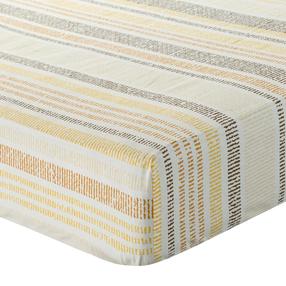 Paklodė Classic PRZI-02, balta/garstyčių/ruda, 180 x 200 cm, su guma