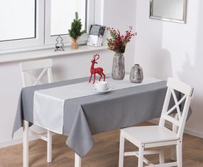 Stalo takelis stačiakampė Splendid Bosque, balta, 40 x 140 cm