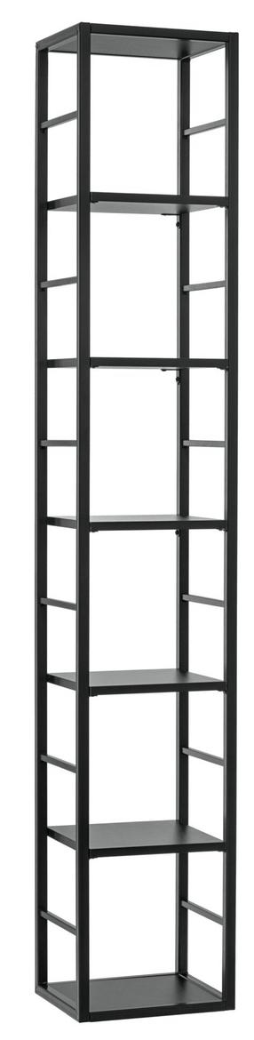 Pastatoma lentyna ASM Switch RM1, juoda, 30 cm x 25 cm x 176 cm