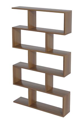 Pastatoma lentyna Kalune Design Nilufer 746JUG3604, riešuto, 20 cm x 90 cm x 156 cm