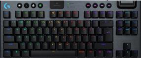 Klaviatūra Logitech G915 X Lightspeed TKL GL Clicky, Anglų (US), juoda