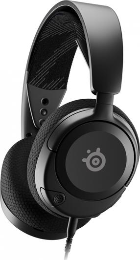 Laidinės žaidimų ausinės Steelseries Arctis Nova 1, juodos