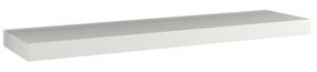 Sieninė lentyna ADRK Andrea, balta, 26 cm x 60 cm x 1.5 cm